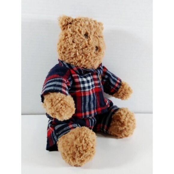 Baby Gap Brannan Brown Teddy Bear Plush Toy Holiday  2013 w/Pajamas PJ's - Picture 2 of 5